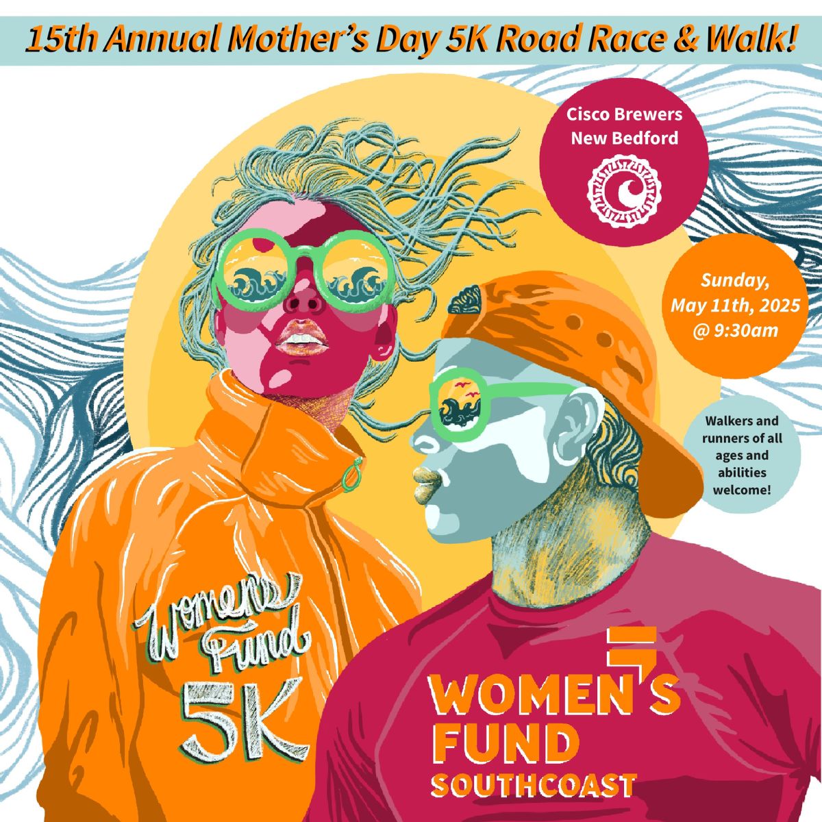 WFSC 5k 2025 Poster 1 - Women's Fund SouthCoast