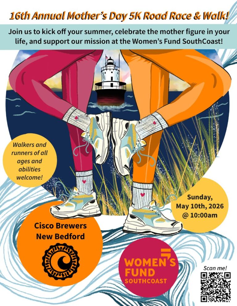 Mother's Day 5K Flyer - Legs - Women's Fund SouthCoast